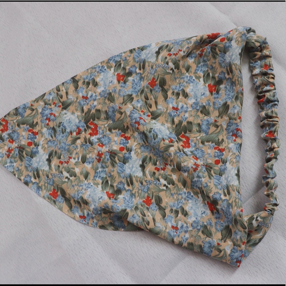 Naturally Blue Bandana - Picture 2 of 3